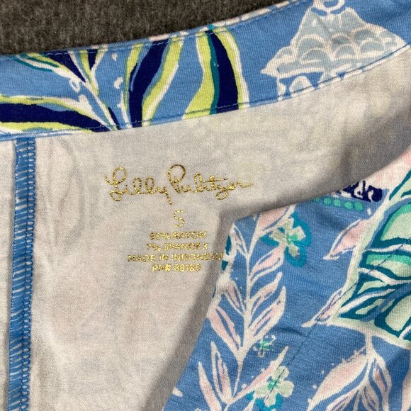 Lilly Pulitzer Women's Sophiletta Dress Size Small S Blue Peri Lapis - Picture 3 of 9
